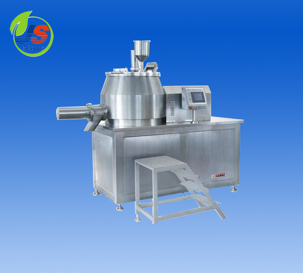 High efficiency wet mixing granulator