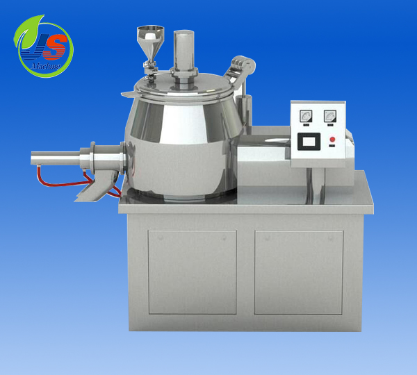 High efficiency wet mixing granulator